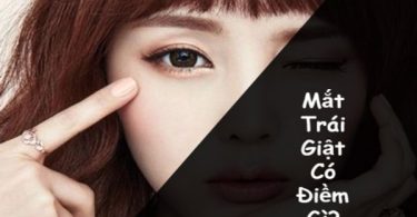 mắt trái giật